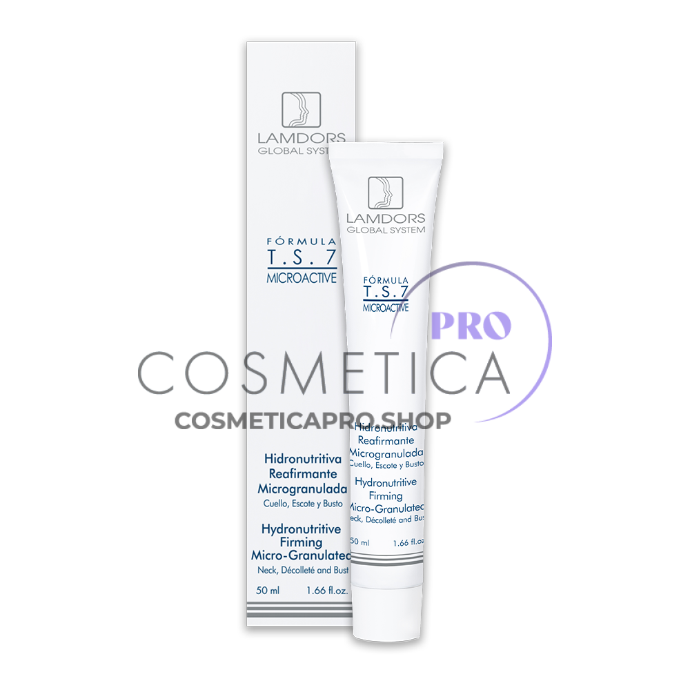 T.S.7 MICROACTIVE Hidronutritiva reafirmante micro-granulada cuello, escote y busto - 1 T.S.7 MICROACTIVE Hidronutritiva reafirmante micro-granulada cuello, escote y busto