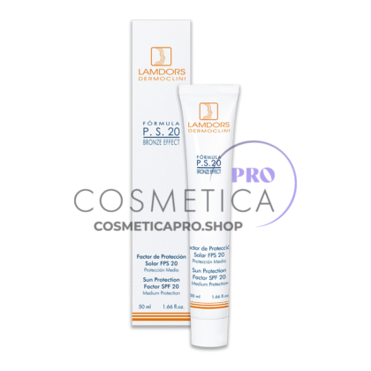 P.S.20 PANTALLA SOLAR Protección solar avanzada bronze effect FPS 20