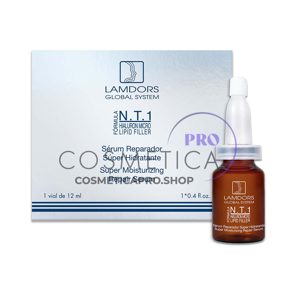 PACK HIALURON MICRO LIPID FILLER - 2 Lamdors N.T.1 sérum facial ampolla