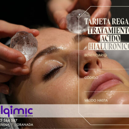 Tarjeta Regalo Tratamiento Ácido Hialurónico 60 minutos