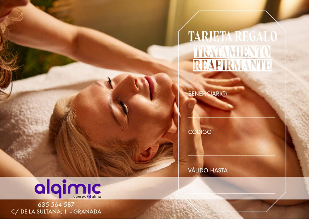 Tarjeta Regalo Tratamiento Reafirmante 60 minutos - 1 Tarjeta Regalo Tratamiento Reafirmante 60 minutos