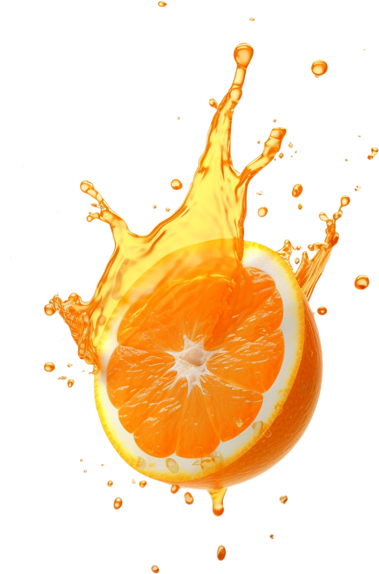 - Home - orange splash